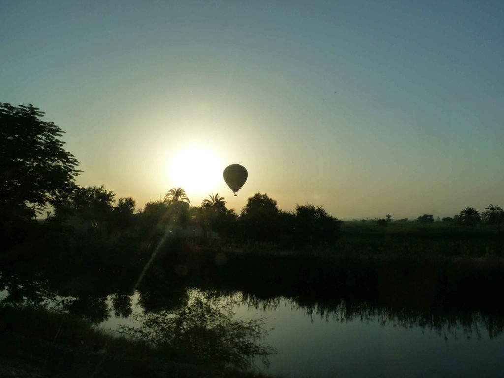 Montgolfière en Egypte