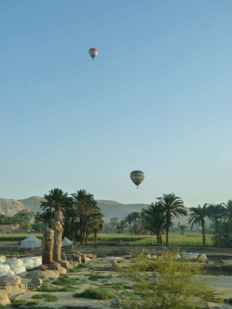 Montgolfière en Egypte