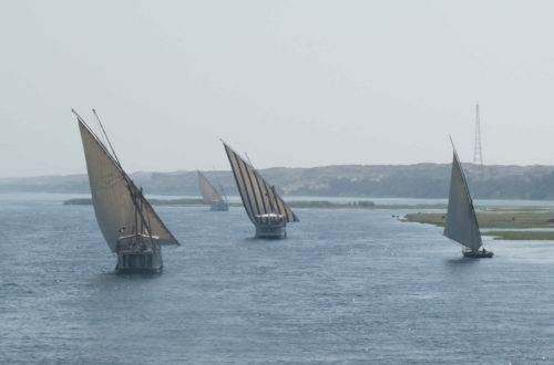 Bateaux sur le Nil