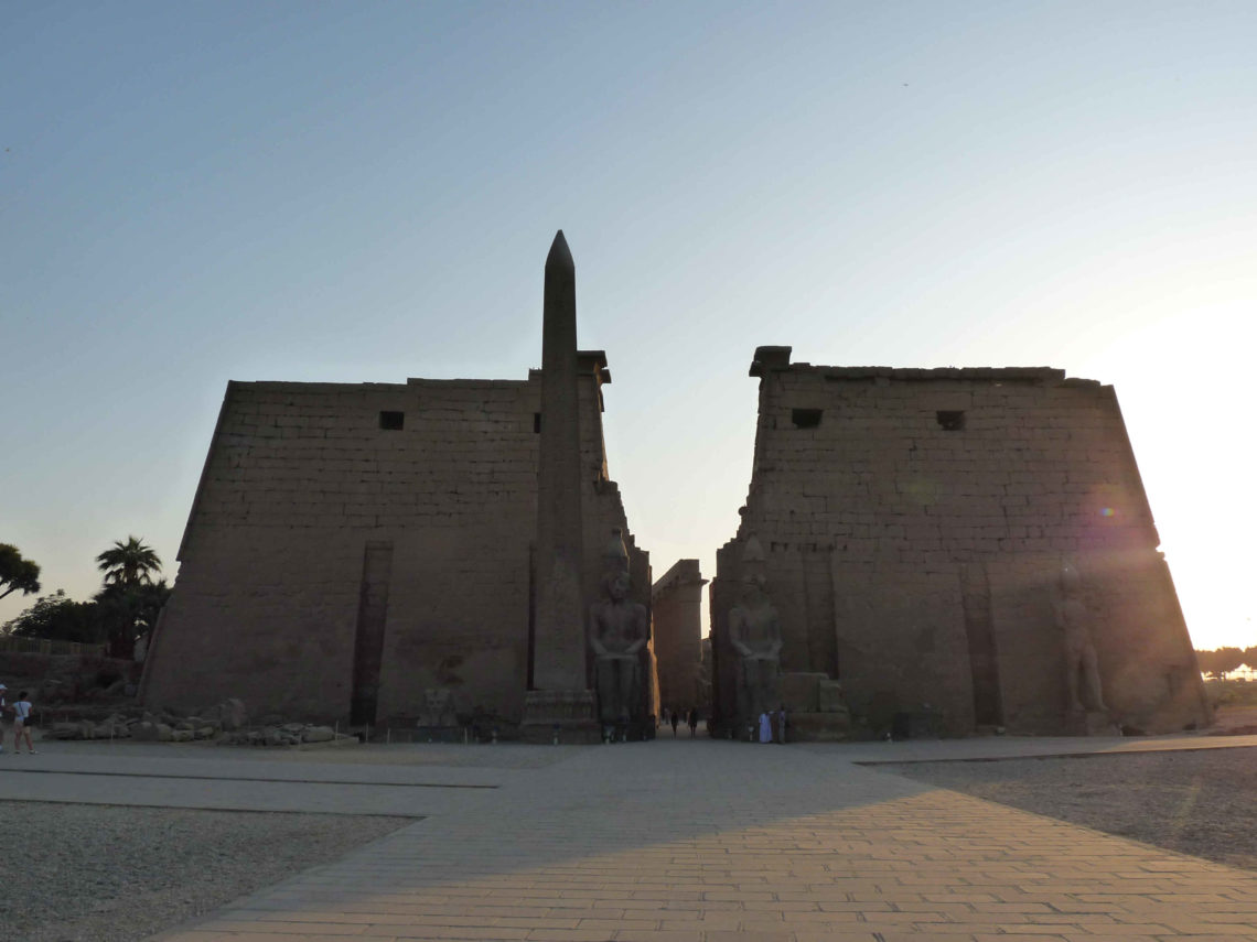 Temple de Louxor en Egypte