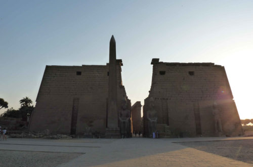 Temple de Louxor en Egypte