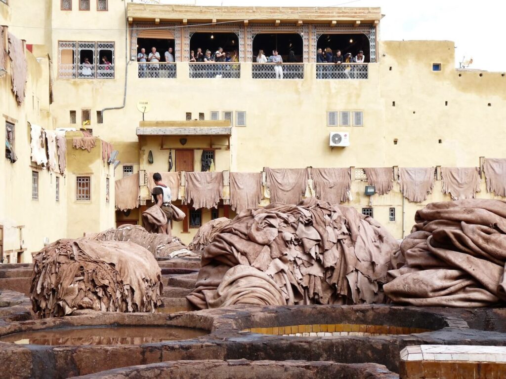 Tanneries Fès