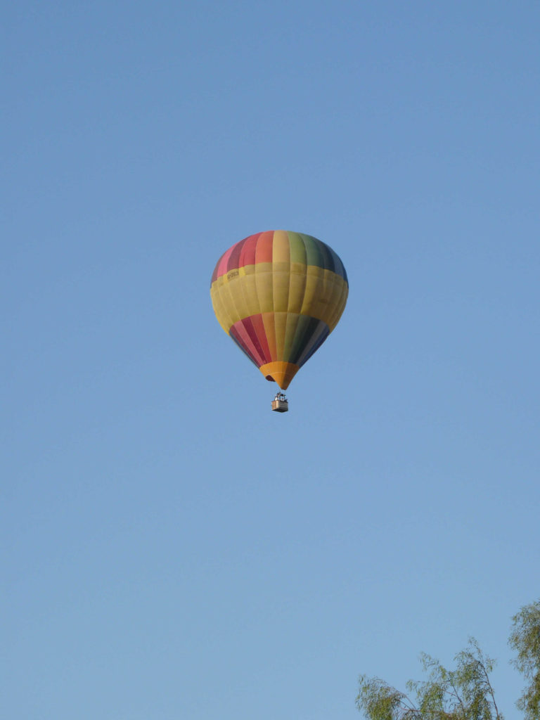 Montgolfière en Egypte