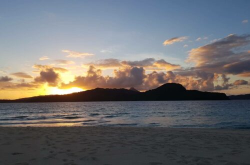 Coucher de soleil Mayotte