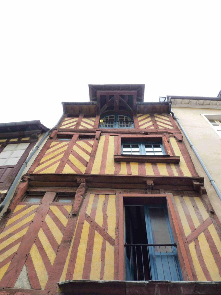 Maison à colombages à Rennes