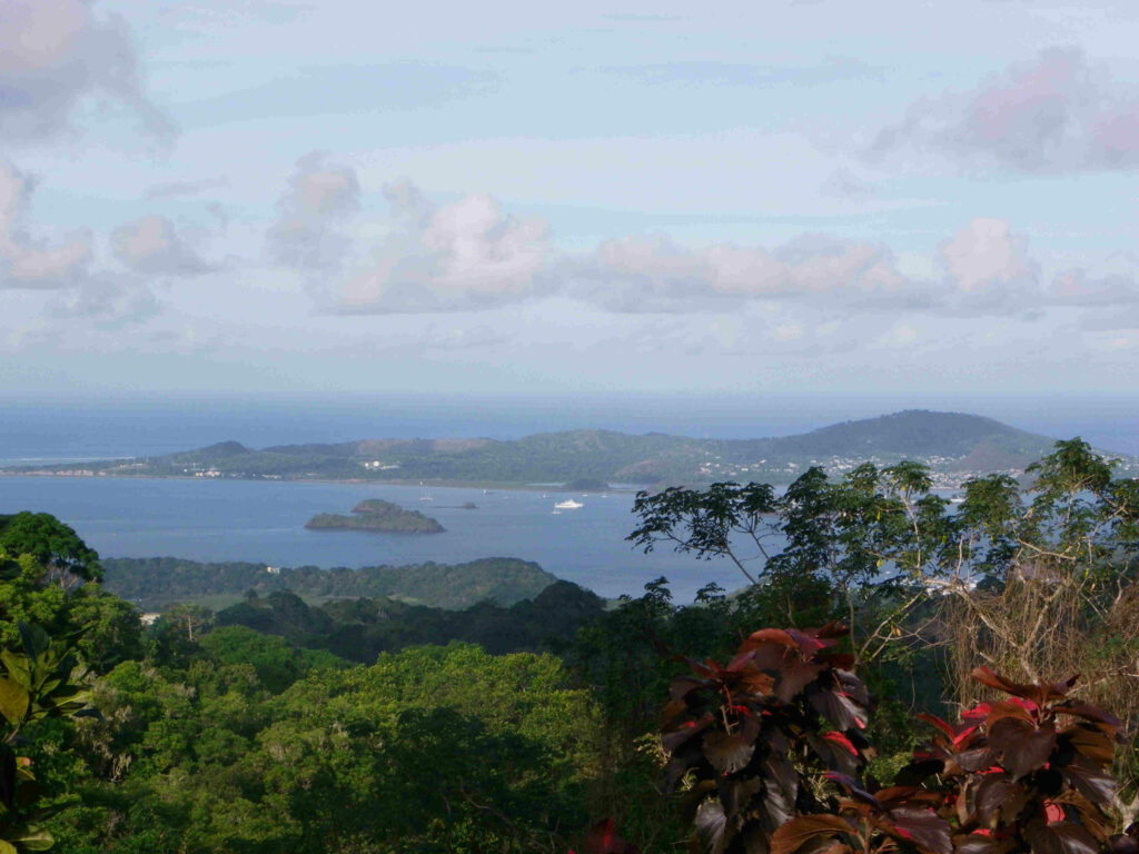 Vue depuis maison du gouverneur Maytotte