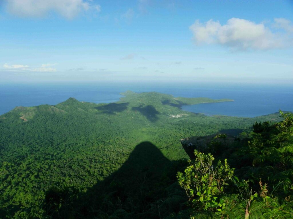 Vue du Mont Combani Mayotte