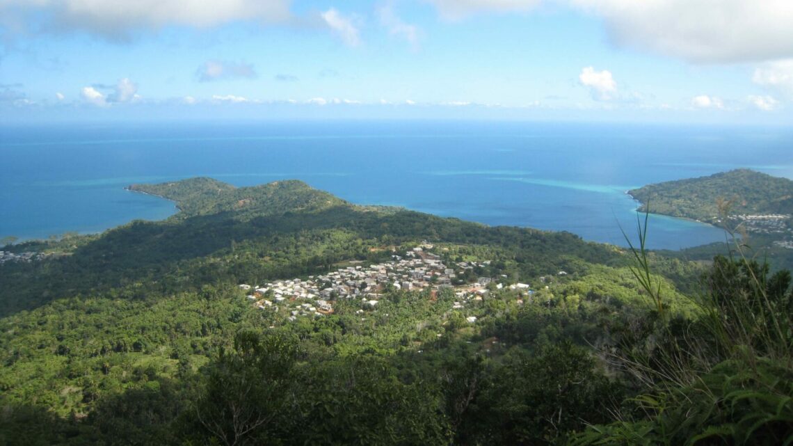 Vue du Mont Choungui Mayotte