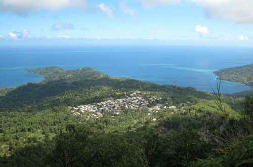 Vue du Mont Choungui Mayotte