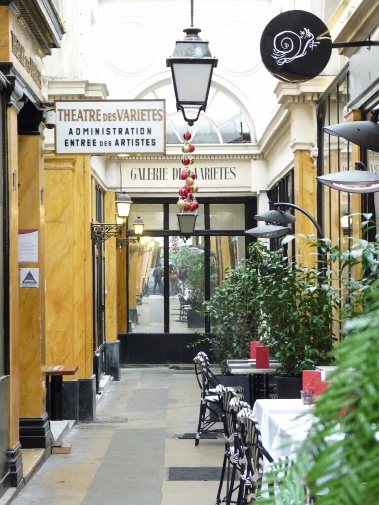 Galerie des variétés passage parisien