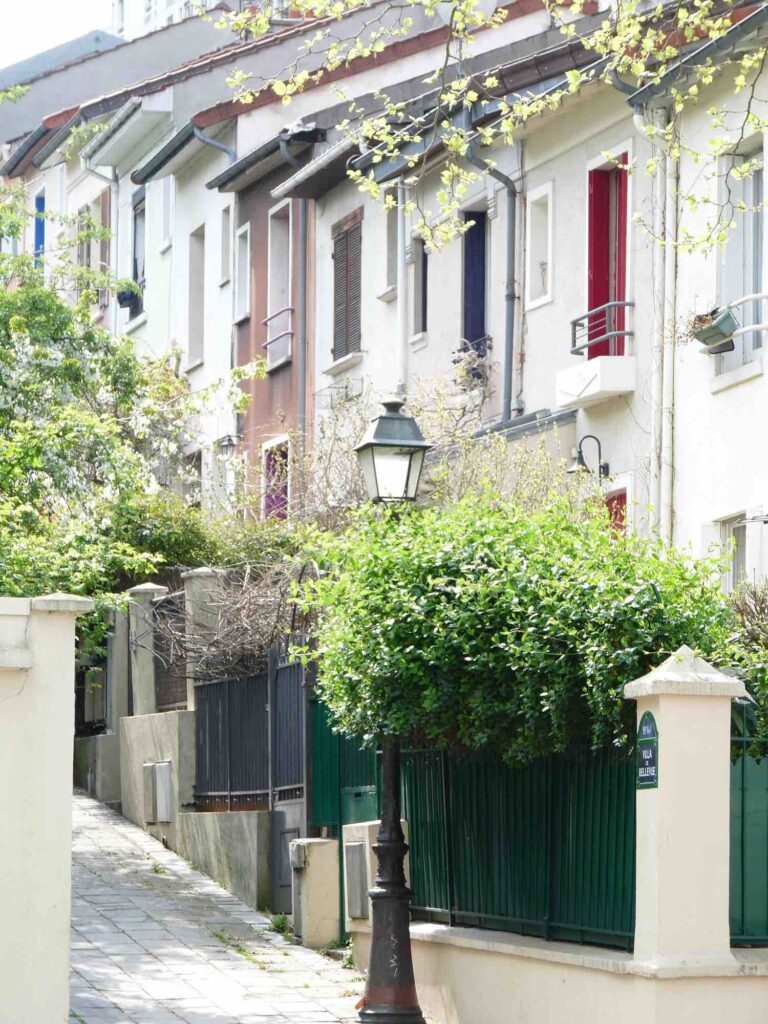 Rue de la Mouzaia Paris