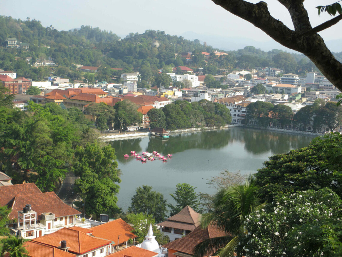 Vue sur Kandy Sri Lanka