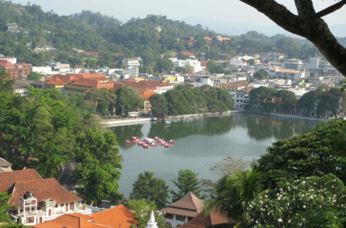 Vue sur Kandy Sri Lanka