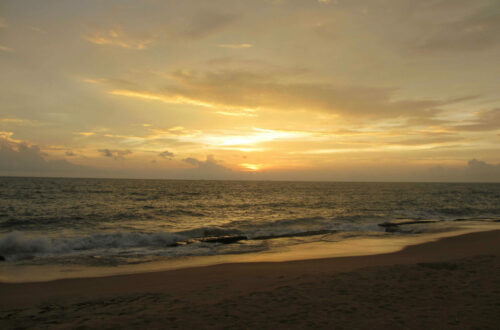 Plage de Negombo Sri Lanka