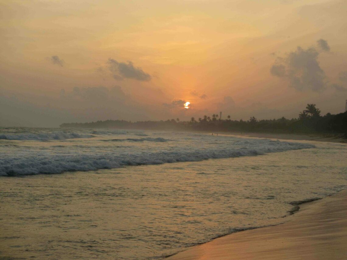 Coucher de soleil Sri Lanka