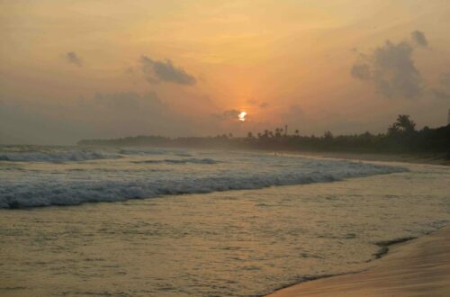 Coucher de soleil Sri Lanka