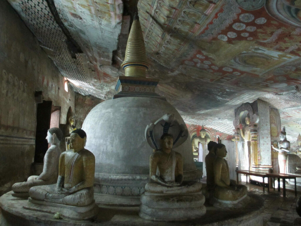 Grottes Damublla Sri Lanka