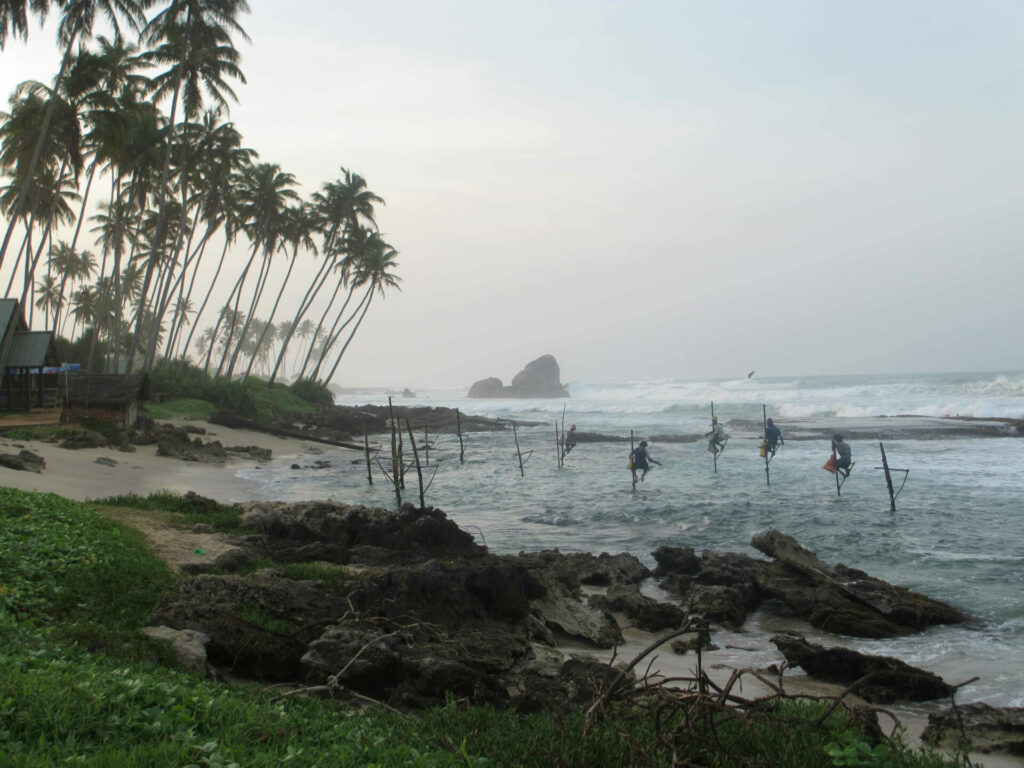 Pécheurs sur échasses Sri Lanka