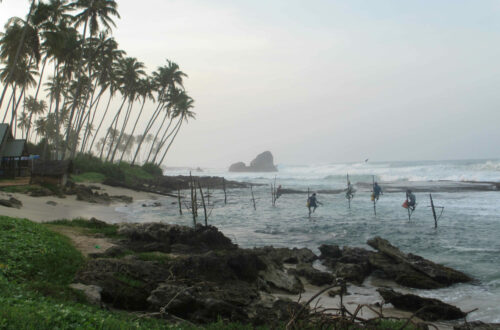 Pécheurs sur échasses Sri Lanka