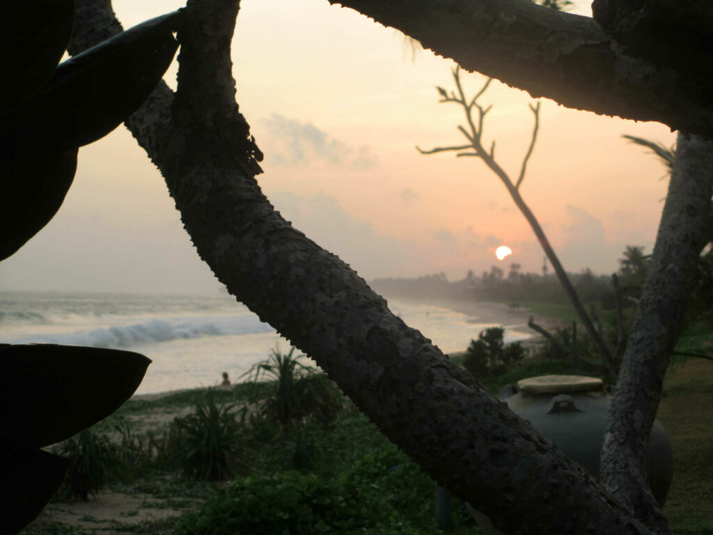 Plage de Koggola Sri Lanka