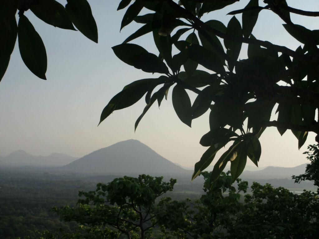 Sri Lanka vue depuis Dambulla