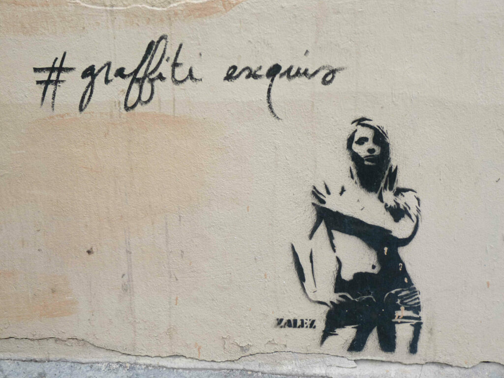 Graffiti exquis