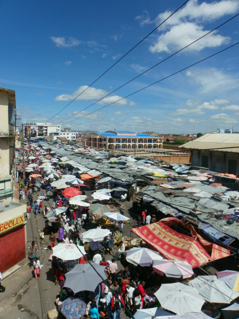 Marché Antananarivo Madagascar