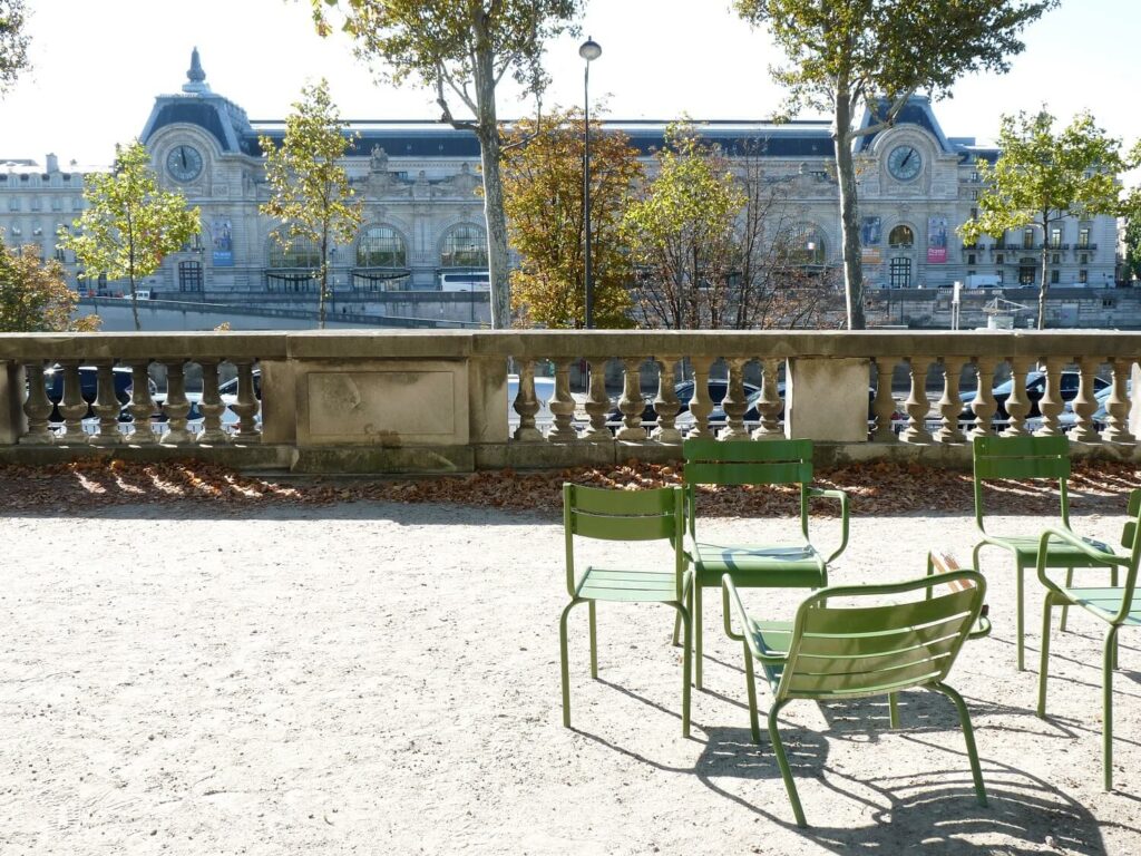 Musée d'Orsay depuis le jardin des Tuileries