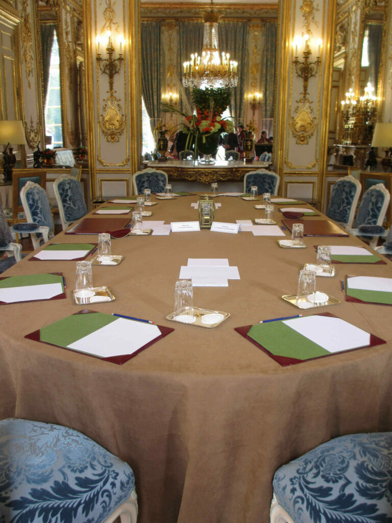 Salle palais de l'Elysée