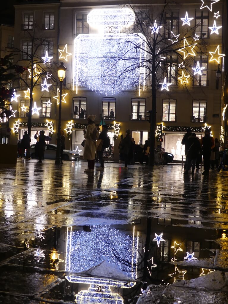 Magasin Chanel Paris Noel