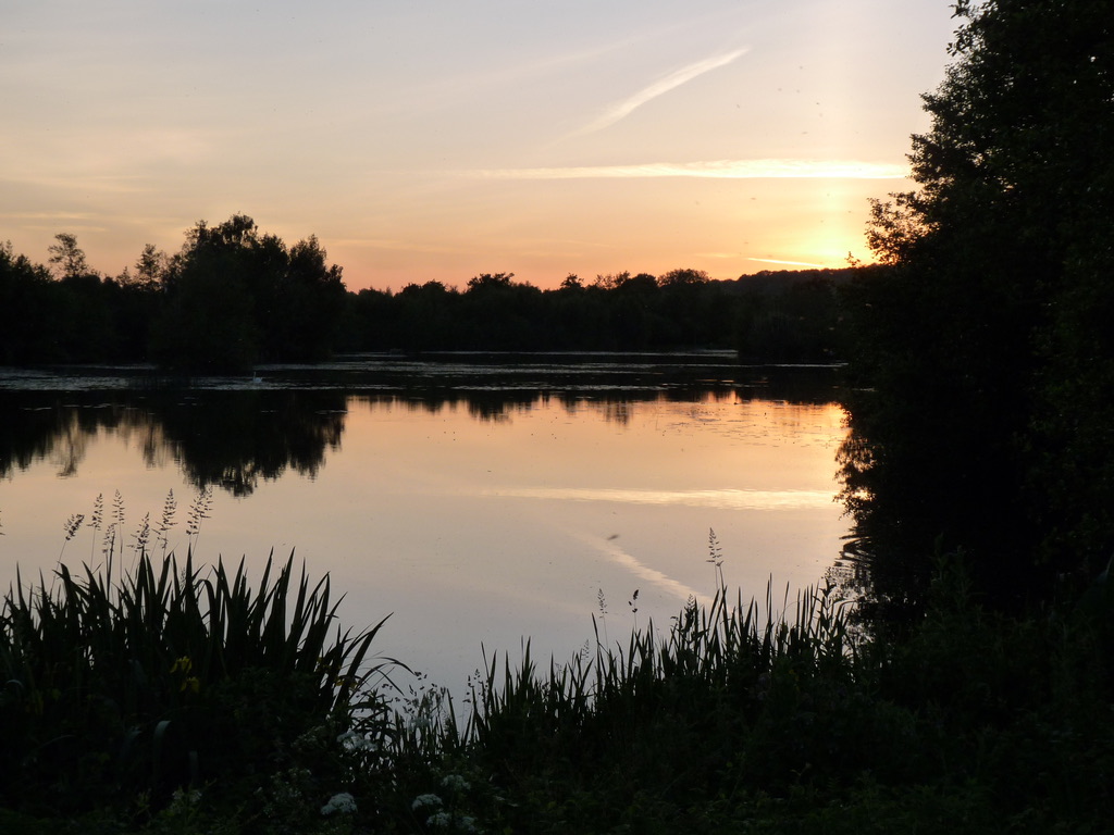 Coucher de soleil dans la Somme