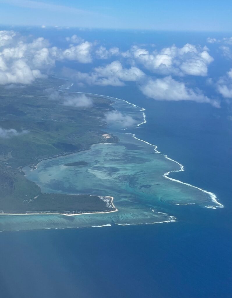 Cascade sous marine Maurice